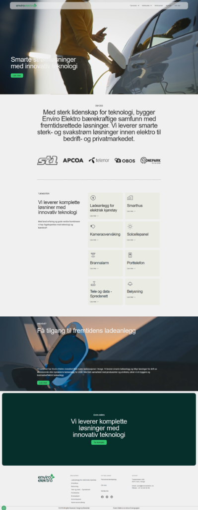 Enviro Elektro – Innovative Electrical Solutions in Norway