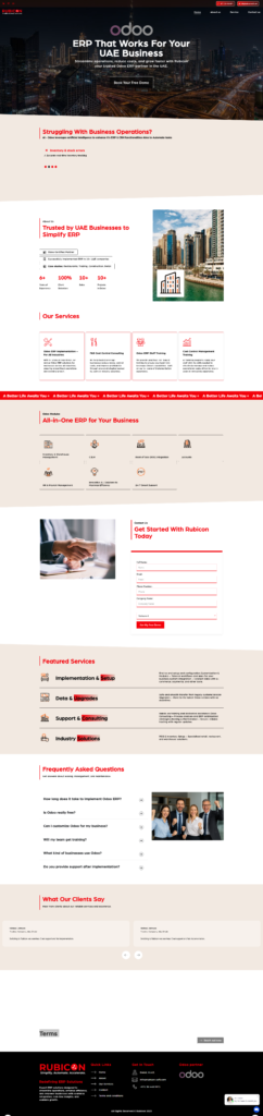 Smart Odoo ERP Solutions Powering UAE Businesses