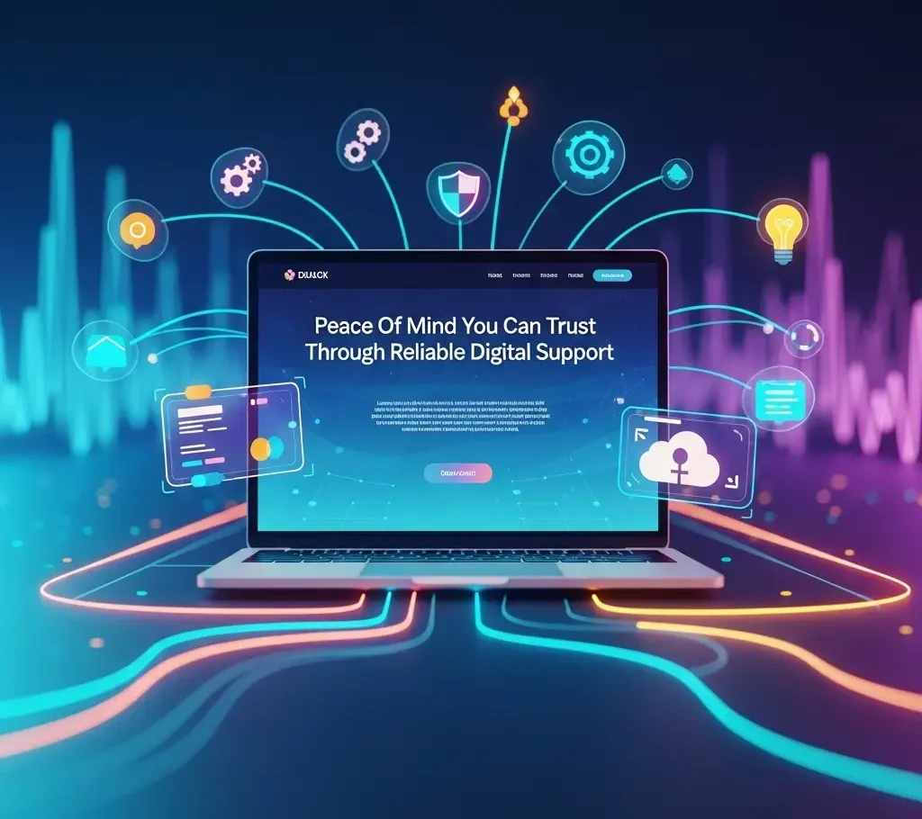 Peace Of Mind You Can Trust Through Reliable Digital Support for website